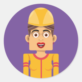 Constructora Ronde Sticker