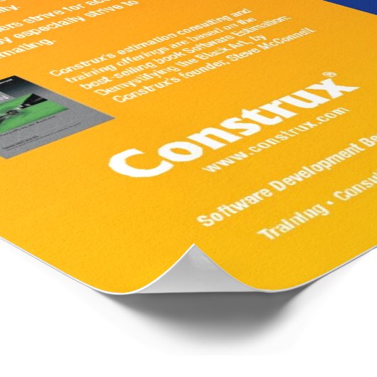 Construx Kosten van het Poster van de Fout van de  (Hoek)