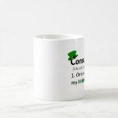 Consubstantieel: Een bij mijn Ierse koffie Koffiemok (Center)