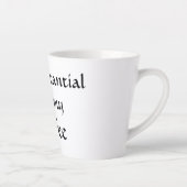 Consubstantieel met mijn koffie latte mok (Rechts)