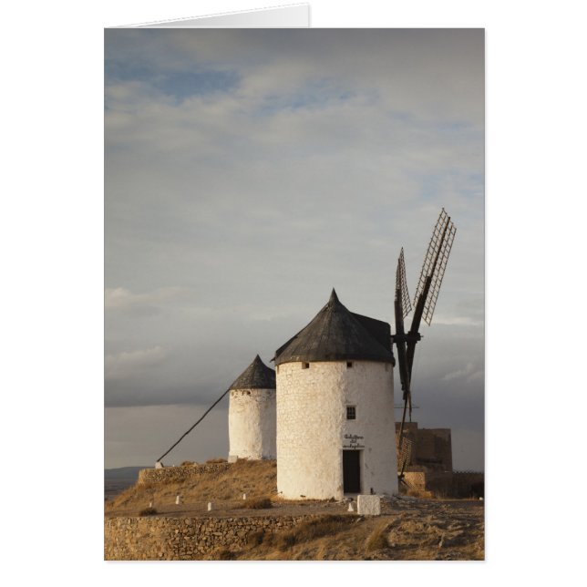 Consuegra, antieke windmolens van La Mancha (Voorkant)