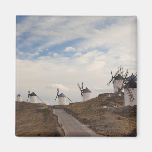 Consuegra, antieke windmolens van La Mancha Magneet (Voorkant)
