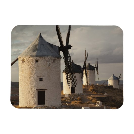 Consuegra, antieke windmolens van La Mancha Magneet (Horizontaal)