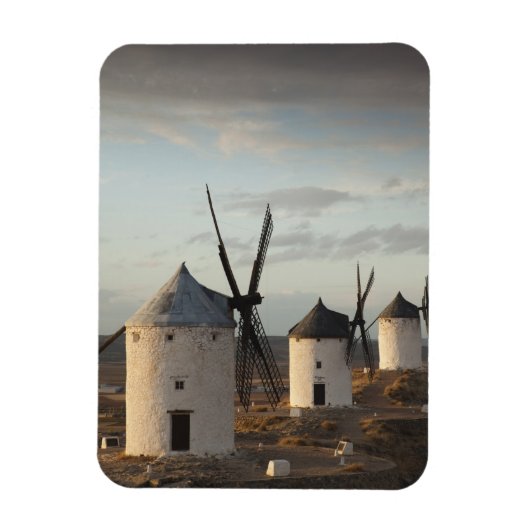 Consuegra, antieke windmolens van La Mancha Magneet (Verticaal)