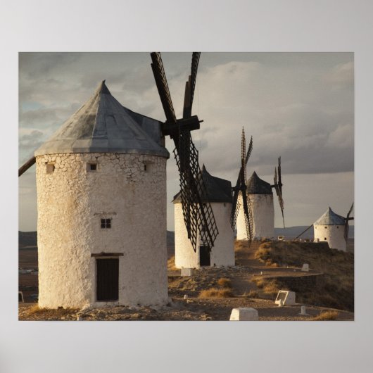 Consuegra, antieke windmolens van La Mancha Poster (Voorkant)