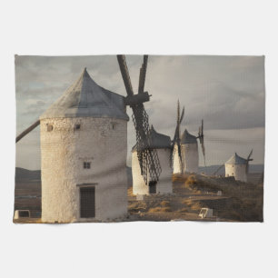 Consuegra, antieke windmolens van La Mancha Theedoek