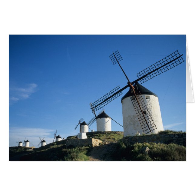 Consuegra, La Mancha, Spanje, windmolens 2 (Voorkant Horizontaal)
