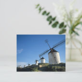 Consuegra, La Mancha, Spanje, windmolens 2 Briefkaart (Staand voorkant)
