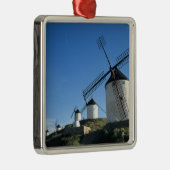 Consuegra, La Mancha, Spanje, windmolens 2 Metalen Ornament (Rechts)
