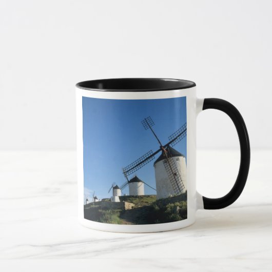 Consuegra, La Mancha, Spanje, windmolens 2 Mok (Rechts)