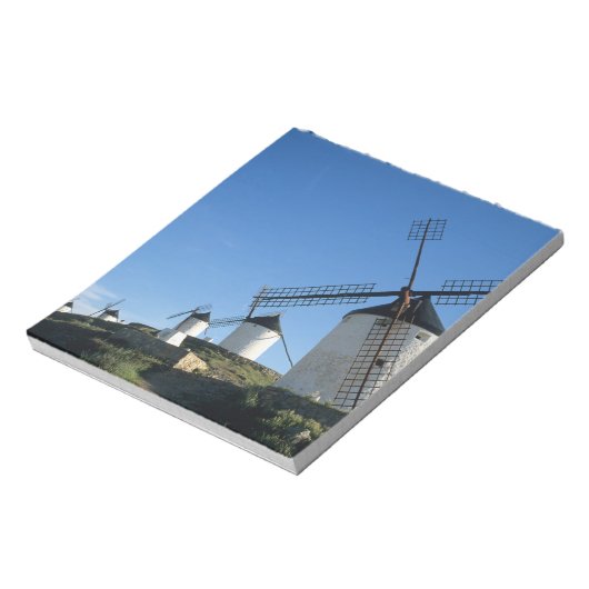 Consuegra, La Mancha, Spanje, windmolens 2 Notitieblok (Linkerzijde)