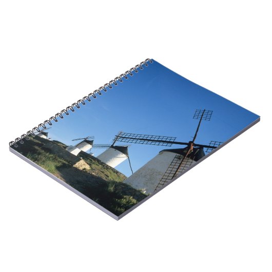 Consuegra, La Mancha, Spanje, windmolens 2 Notitieboek (Linkerzijde)