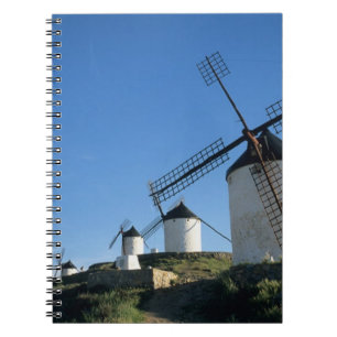 Consuegra, La Mancha, Spanje, windmolens 2 Notitieboek