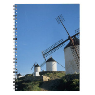 Consuegra, La Mancha, Spanje, windmolens 2 Notitieboek
