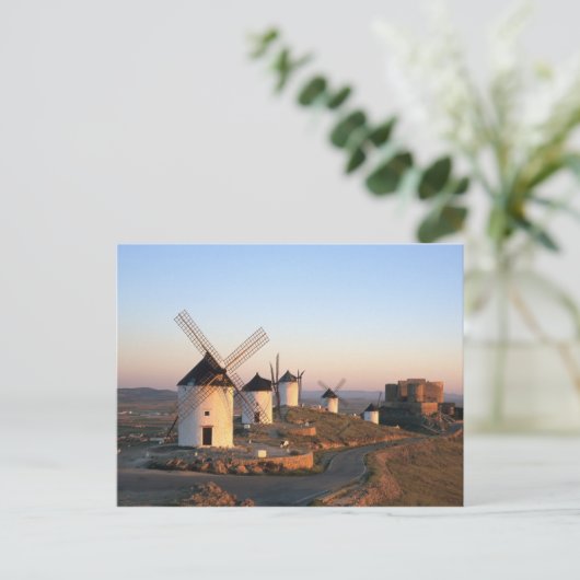 Consuegra, La Mancha, Spanje, windmolens Briefkaart (Staand voorkant)