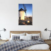 Consuegra, La Mancha, Spanje, windmolens Canvas Afdruk (Insitu (Slaapkamer))
