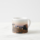 Consuegra, La Mancha, Spanje, windmolens Espresso Kop (Voorkant rechts)