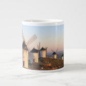 Consuegra, La Mancha, Spanje, windmolens Grote Koffiekop (Voorkant)