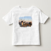 Consuegra, La Mancha, Spanje, windmolens Kinder Shirts (Voorkant)