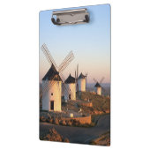 Consuegra, La Mancha, Spanje, windmolens Klembord (Links)