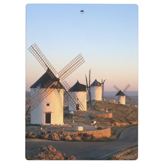 Consuegra, La Mancha, Spanje, windmolens Klembord (Achterkant)
