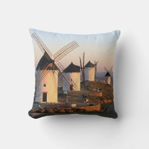 Consuegra, La Mancha, Spanje, windmolens Kussen
