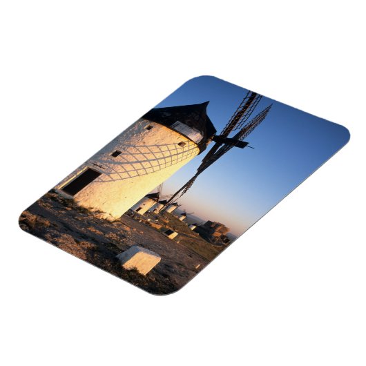 Consuegra, La Mancha, Spanje, windmolens Magneet (Linkerzijde)