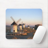 Consuegra, La Mancha, Spanje, windmolens Muismat (Met muis)