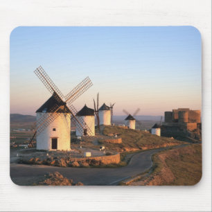 Consuegra, La Mancha, Spanje, windmolens Muismat