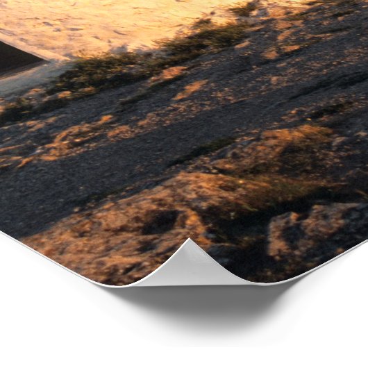 Consuegra, La Mancha, Spanje, windmolens Poster (Hoek)