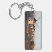 Consuegra, La Mancha, Spanje, windmolens Sleutelhanger (Voorkant Links)