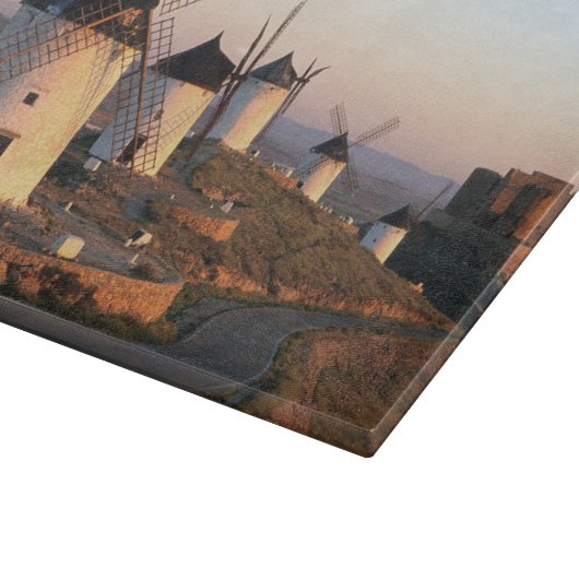 Consuegra, La Mancha, Spanje, windmolens Snijplank (Hoek)