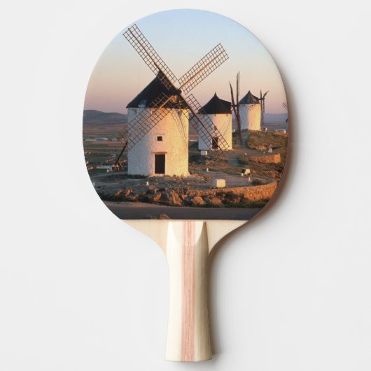 Consuegra, La Mancha, Spanje, windmolens Tafeltennisbatje (Voorkant)