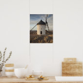 Consuegra, oude windmolens van La Mancha Poster (Keuken)