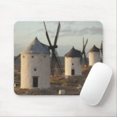 Consuegra, windmolens van de antiek La Mancha Muismat (Met muis)