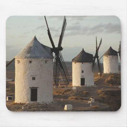 Consuegra, windmolens van de antiek La Mancha Muismat (Voorkant)