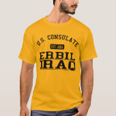Consulaat-generaal Erbil, Irak T-shirt (Voorkant)
