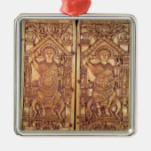 Consulaire diptych Anastasius carved Metalen Ornament (Voorkant)