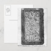 Consulaire diptych van Aetius, linker paneel Briefkaart (Voorkant / Achterkant)