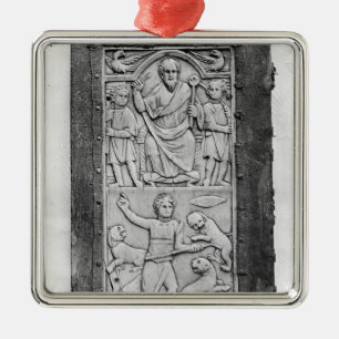 Consulaire diptych van Aetius, linker paneel Metalen Ornament