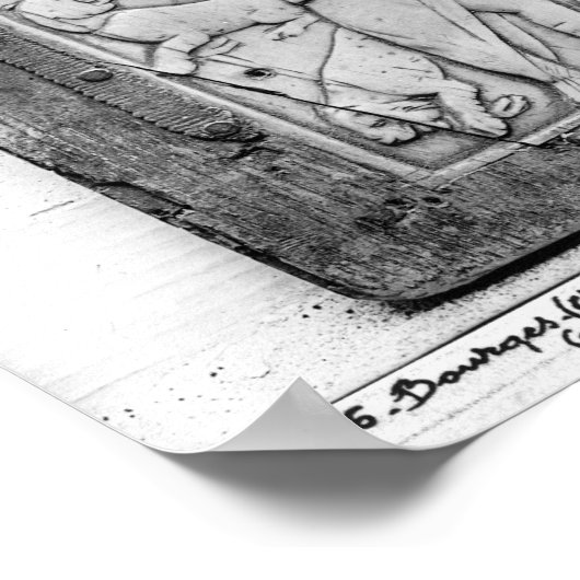 Consulaire diptych van Aetius, linker paneel Poster (Hoek)