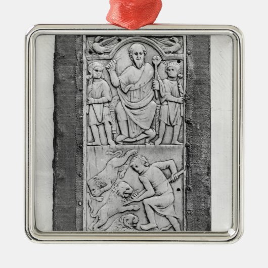 Consulaire diptych van Aetius, rechterpaneel Metalen Ornament (Voorkant)
