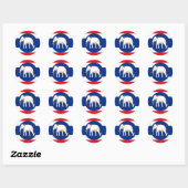 Consular Thailand, Thailand Ronde Sticker (Vel)