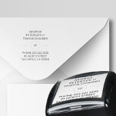 consulente | Bedrijfsleven monogram Zelfinktende Stempel