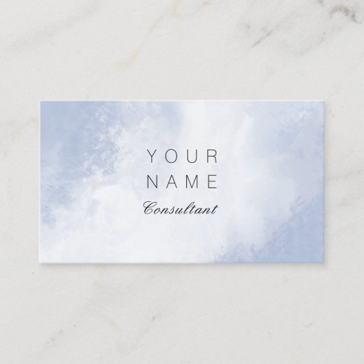 Consultant Abstracte art Visitekaartje (Voorkant)