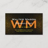 Consultant Beste Fab Professioneel Geborsteld Meta Visitekaartje (Achterkant)