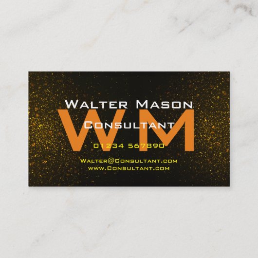 Consultant Beste Fab Professioneel Geborsteld Meta Visitekaartje (Voorkant)