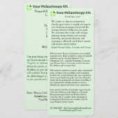 Consultant Brochure Skinny Kaart (Voorkant / Achterkant)