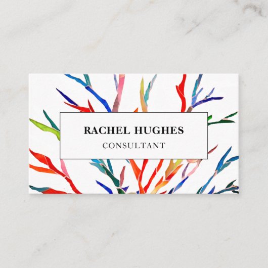 Consultant Colorful Visitekaartje (Voorkant)