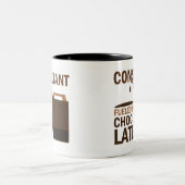 Consultant Gift (Funny) Tweekleurige Koffiemok (Center)